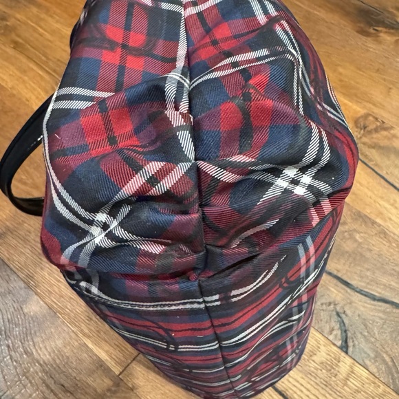 Coach Tartan Plaid Tote - Picture 8 of 12